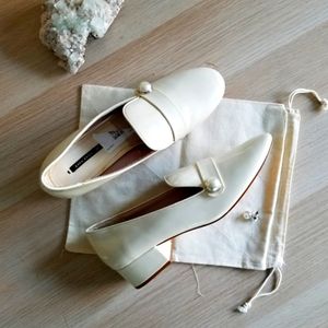 Zara Basic Patent Loafers